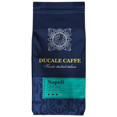 Кофе Caffe Ducale Napoli натуральный жареный в зернах 1кг slide 1