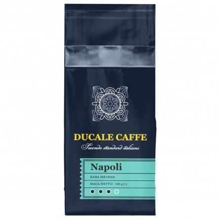 Кофе Caffe Ducale Napoli натуральный жареный молотый 100г slide 1