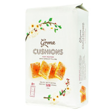 Печиво Grona Cushions з абрикосом 328г mini slide 1