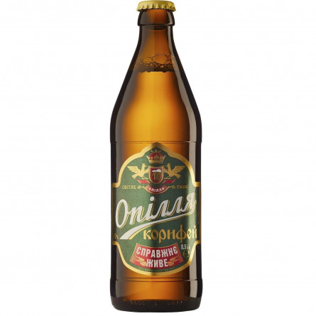 Пиво Опілля Корифей живе світле 3.7% 0,5л slide 1