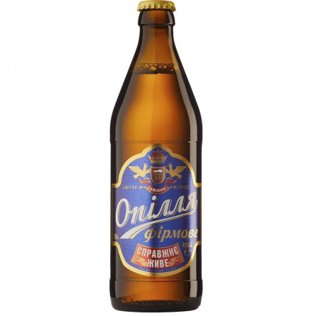 Пиво Ополье Фирменное живое светлое 5.7% 0.5л slide 1