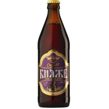 Пиво Опілля Княже живе темне 4.8% 0.5л mini slide 1