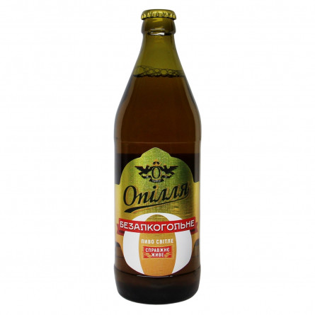 Пиво Ополье светлое безалкогольное 0,5л