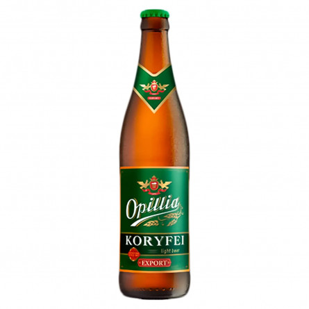 Пиво Опілля Экспорт Корифей светлое пастеризованное 4,2% 0,5л