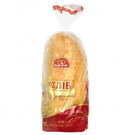Хліб Цар Хліб Родинний пшеничний нарізка пакет 600г slide 1