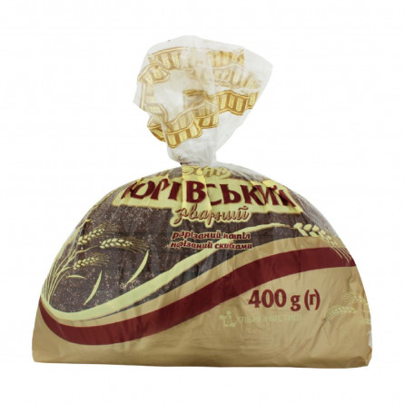 Хліб Цар Хліб Юріївський заварний половинка нарізка 400г