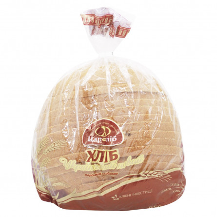 Хліб Цар Хліб Український новий нарізаний 950г