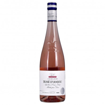 Вино Calvet Rose d’Anjou рожеве напівсолодке 11% 0,75л