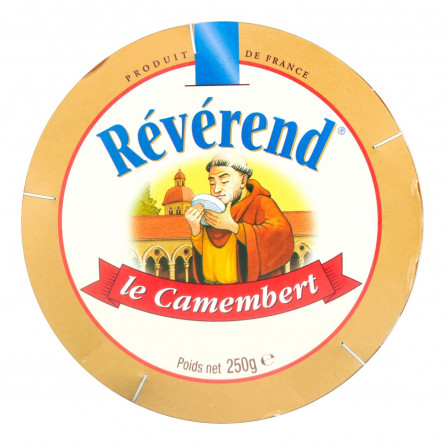 Сыр Reverend Камамбер мягкий 45% 250г slide 1