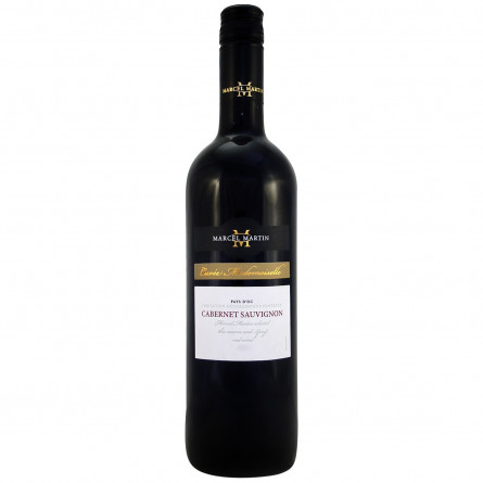 Вино Marcel Martin Cabernet Sauvignon червоне сухе 13% 0,75л slide 1