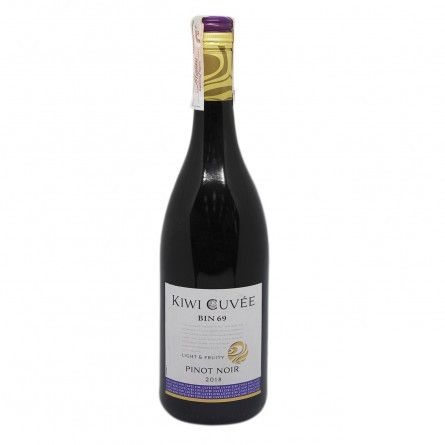 Вино Kiwi Cuvee Pinot Noir 2016 червоне сухе 12.5% 0,75л slide 1