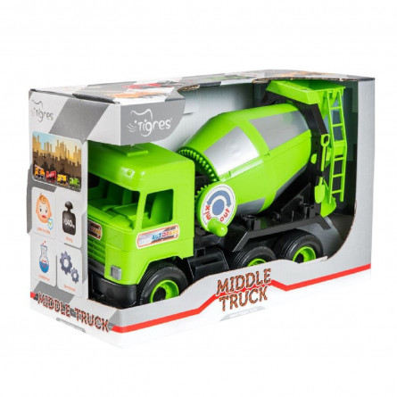 Іграшка Wader Middle Truck бетонозмішувач