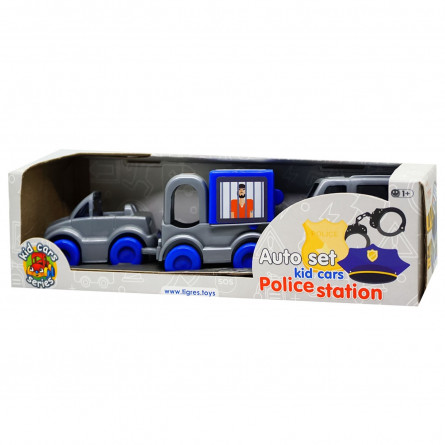 Набір ігровий Wader Kid Cars поліцейський slide 1