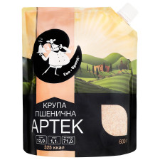 Крупа пшенична Еко-бренд Артек 600г mini slide 1