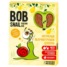 Конфеты Bob Snail яблочно-грушевые натуральные 120г mini slide 1