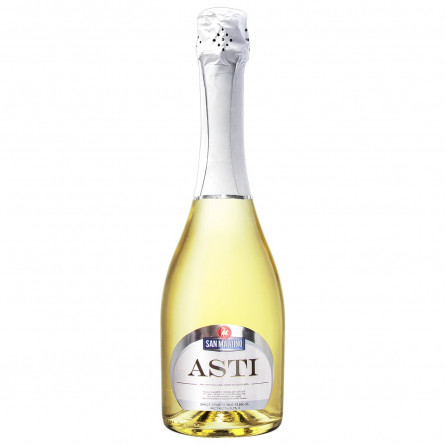 Вино игристое San Martino Asti белое сладкое 10-13,5% 0,75л