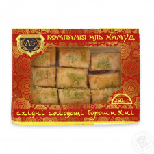Пахлава Аль Хамуд з горіховою начинкою 250г mini slide 1