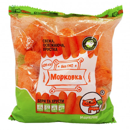 Морква Полтава-Сад палички шліфована 420г