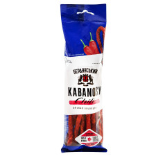 Снеки зі свинини Салтівський м'ясокомбінат Kabanosy Chili 100г mini slide 1