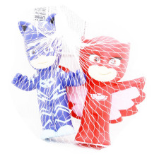 Набір ігровий для ванни PJ Masks Кетбой і Совка 10 см mini slide 1