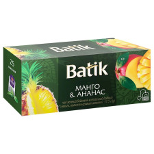 Чай Batik зеленый манго и ананас 20шт*1,5г mini slide 1