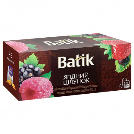 Чай чорний Batik Ягідний цілунок в пакетиках 25шт*1,5г slide 1
