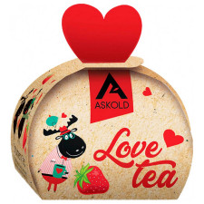 Чай чорний Askold Love tea з полуницею 40г mini slide 1