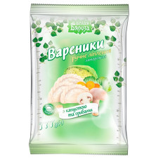 Вареники Белая Бяроза з капустою та грибами 777г mini slide 1
