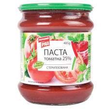 Паста томатна Перший Ряд 485г mini slide 1