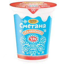 Сметана Добрий Звичай 21% 370г mini slide 1