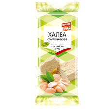 Халва Перший Ряд соняшникова з арахісом 270г mini slide 1
