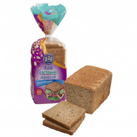 Хліб Кулиничі Європейський Тостовий зерновий 350г