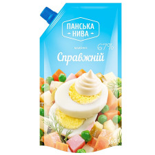 Соус майонезний Панська Нива Справжній 67% 360г mini slide 1