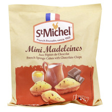Печенье StMichel Mini Madeleines с шоколадом 175г mini slide 1