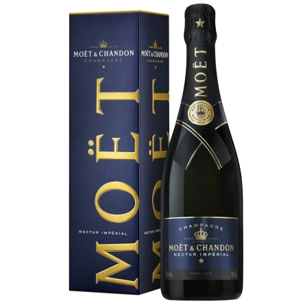 Шампанське Moёt&amp;amp;amp;Chandon Nectar Imperial біле напівсухе 12% 0,75л
