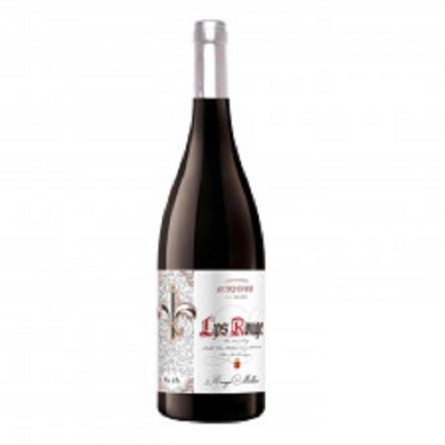 Вино Aujoux Ліс Руж червоне напівсолодке 11,5% 750мл