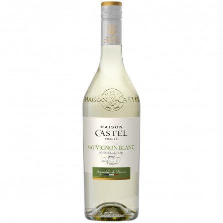 Вино Maison Castel Sauvignon белое сухое 11.5% 0,75л