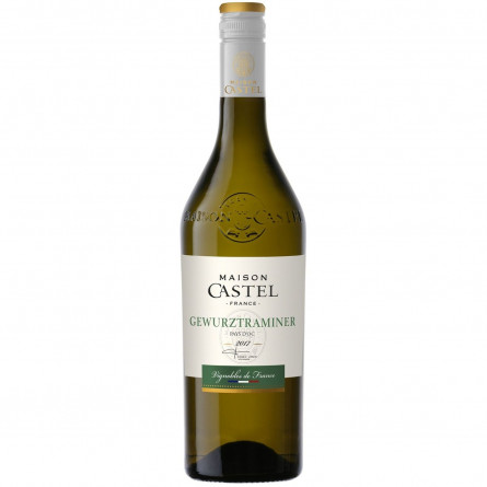Вино Maison Castel Gewurztraminer белое сухое 12% 0,75л slide 1
