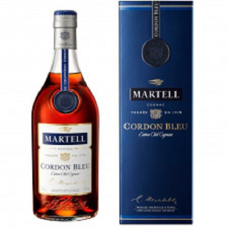 Коньяк Martell Cordon Bleu 40% 0,7л в подарочной упаковке