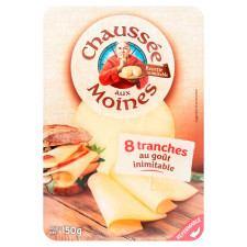 Сир Chaussee aux Moines нарізаний 50% 150г mini slide 1