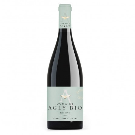 Вино Domaine Agly Bio Reserve Roussilon Villages червоне сухе  14% 0,75л