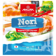 Водорості Норі Akura для приготування суші 5 листів 14г mini slide 1