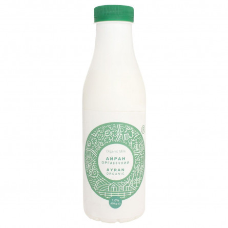 Напиток кисломолочный Organic Milk Айран 1% 470г
