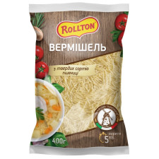 Вироби макаронні Роллтон Вермішель 400г mini slide 1