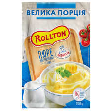 Пюре Ролтон картофельное со вкусом сливок 60г mini slide 1