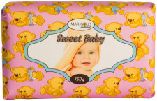 Мыло Marigold natural Sweet Baby твердое туалетное 150г mini slide 1