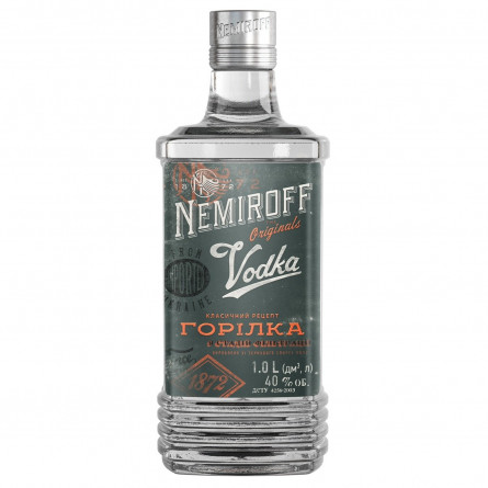 Водка Nemiroff Original 40% 1л