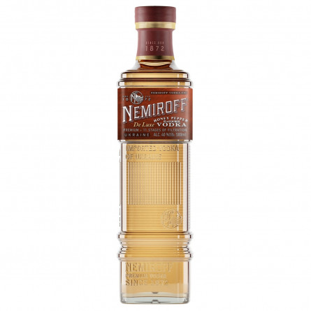 Настойка Nemiroff De Luxe медовая с перцем 40% 0,5л