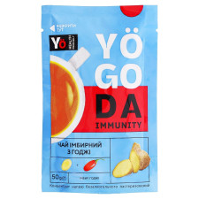 Чай Yogoda Immunity імбирний з годжі 50г mini slide 1