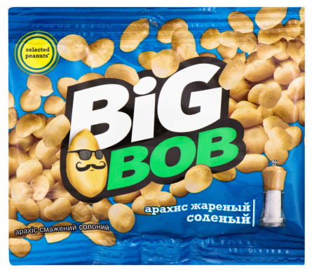 Арахіс Big Bob смажений солоний 30г slide 1